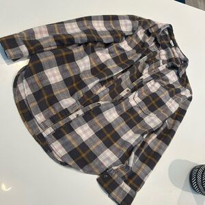 Aerie- flannel boyfriend shirt  - size xs.